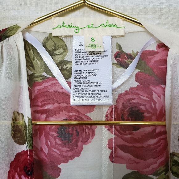 Urban Outfitters boho floral sheer summer kimono - Picture 5 of 6